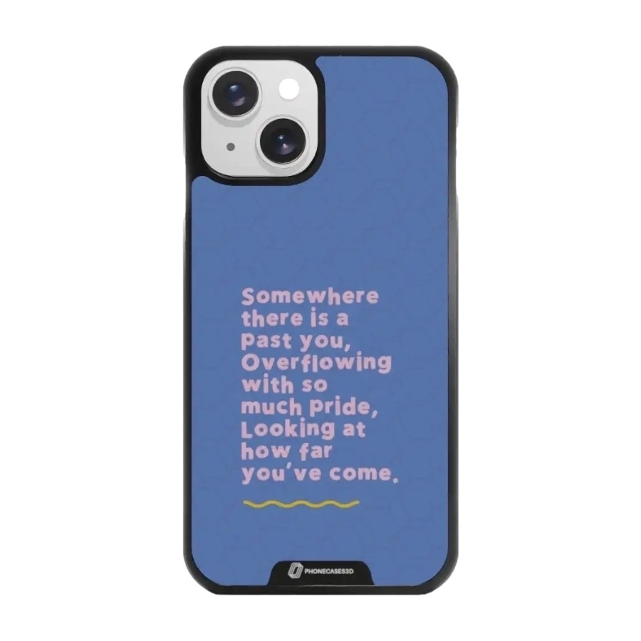 Phonecases3D iPhone 15 Jess Rachel Sharp 3D mobilcover, sort billede 1