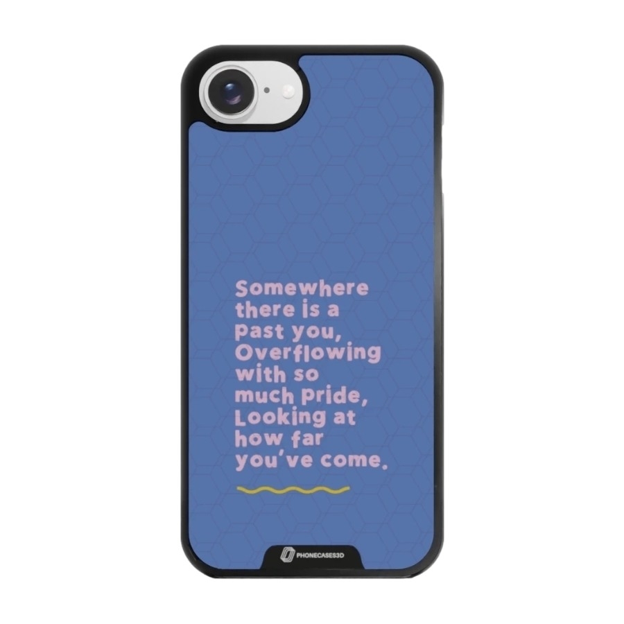 Phonecases3D iPhone 17e/16e Jess Rachel Sharp 3D mobilcover, sort billede 1
