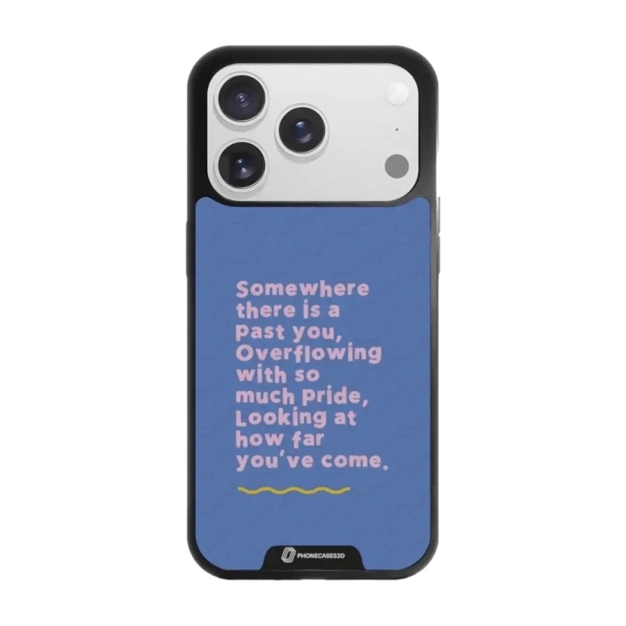 Phonecases3D iPhone 17 Pro Jess Rachel Sharp 3D mobilcover, sort billede 1