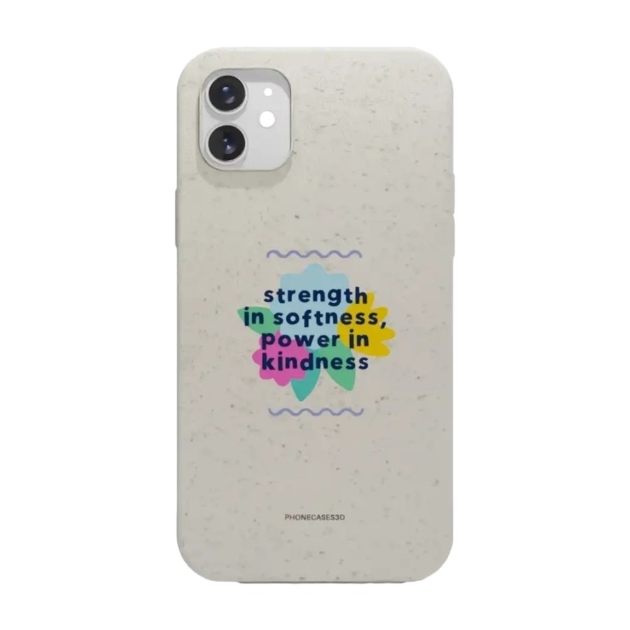 Phonecases3D iPhone 11 Jess Rachel Sharp komposterbart cover, hvid billede 1