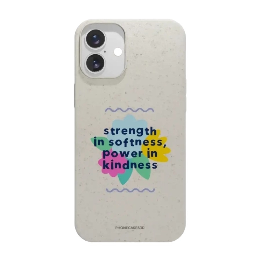 Phonecases3D iPhone 16 Plus Jess Rachel Sharp komposterbart cover, hvid billede 1