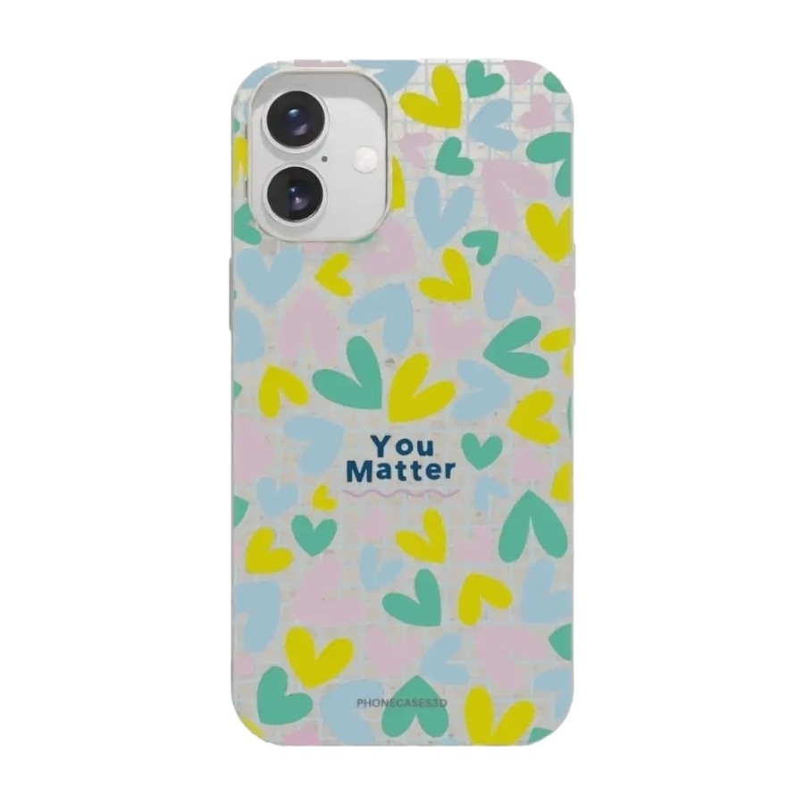 Phonecases3D iPhone 16 Plus Jess Rachel Sharp komposterbart cover, hvid billede 1