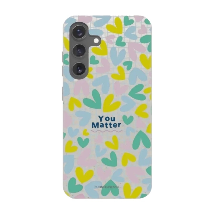 Phonecases3D Samsung Galaxy S25+ Jess Rachel Sharp komposterbart cover, hvid billede 1