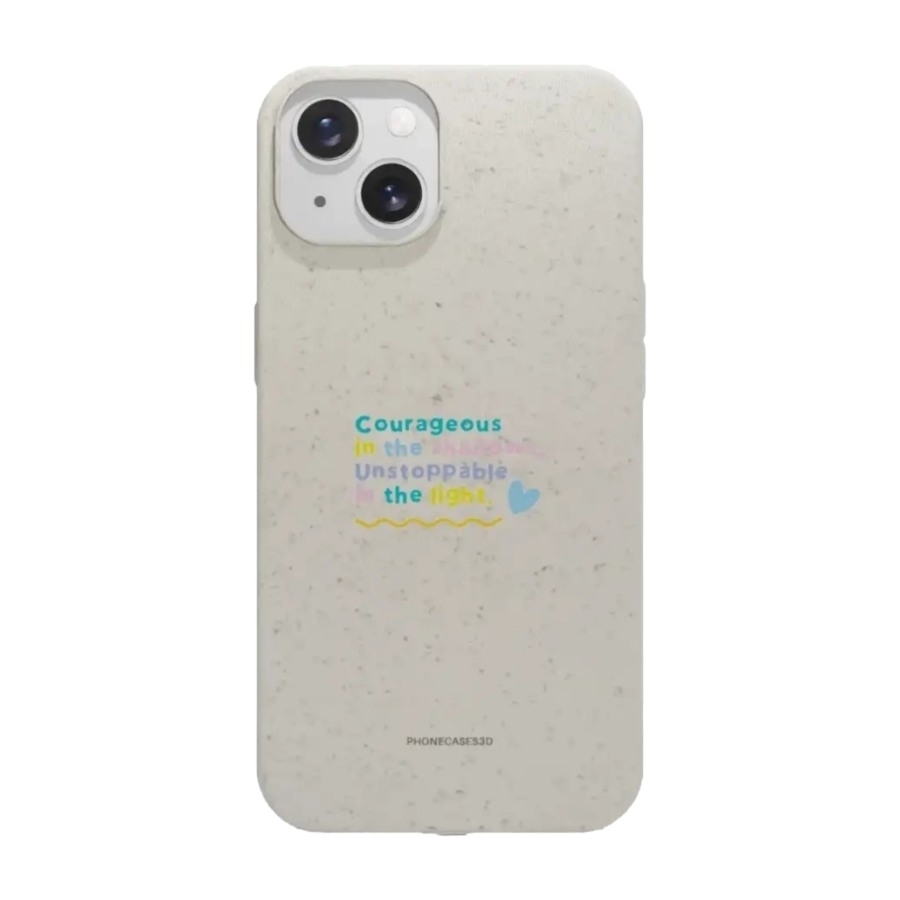 Phonecases3D iPhone 13 Jess Rachel Sharp komposterbart cover, hvid billede 1