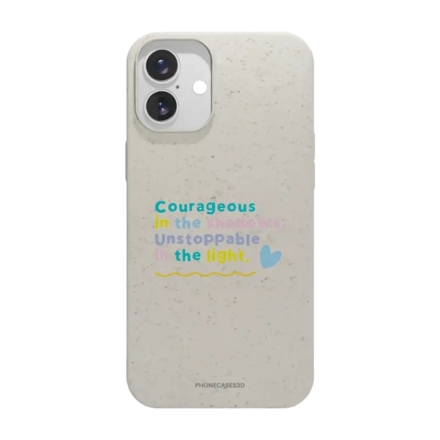Phonecases3D iPhone 16 Plus Jess Rachel Sharp komposterbart cover, hvid billede 1