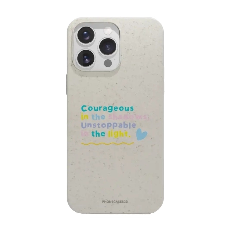 Phonecases3D iPhone 16 Pro Max Jess Rachel Sharp komposterbart cover, hvid billede 1