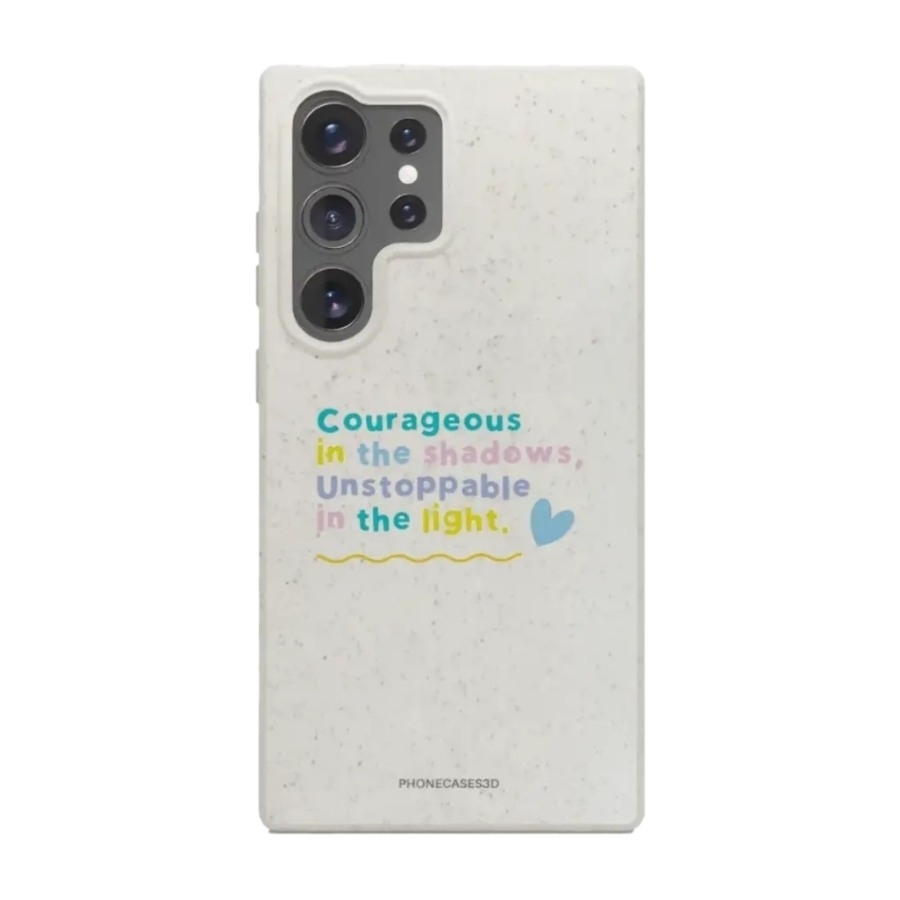 Phonecases3D Samsung Galaxy S25 Ultra Jess Rachel Sharp komposterbart cover, hvid billede 1