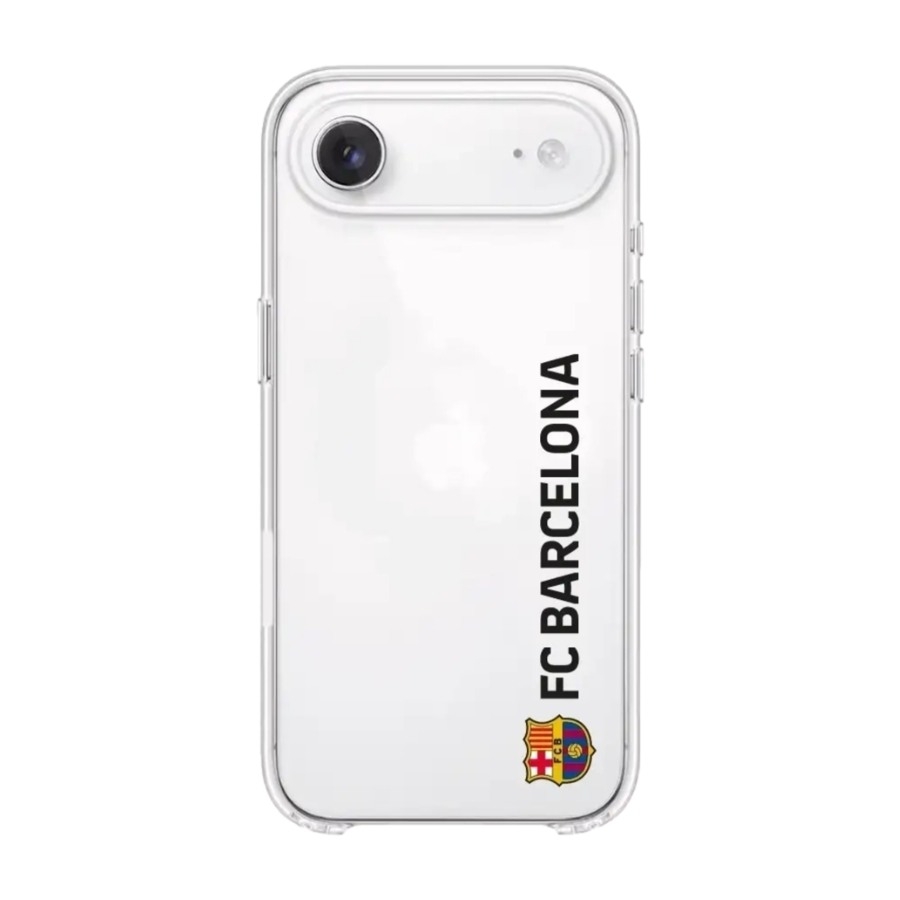 Phonecases3D iPhone Air FC Barcelona Clear case -mobilcover, hvid billede 1