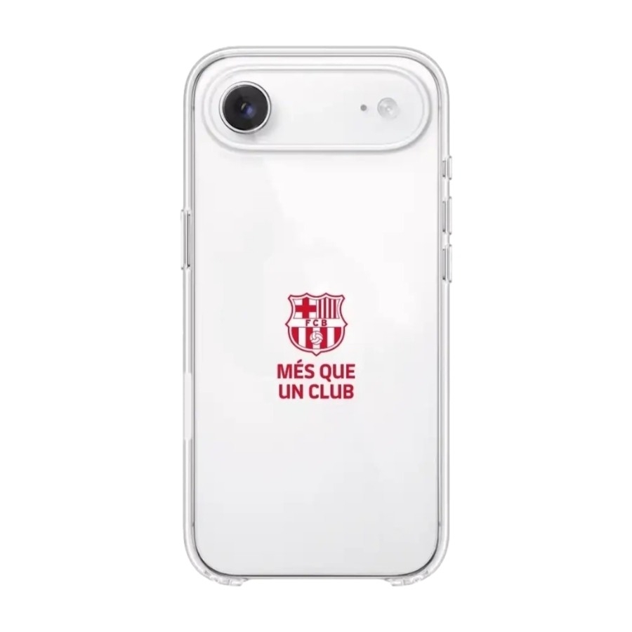 Phonecases3D iPhone Air FC Barcelona Clear case -mobilcover, sort billede 1