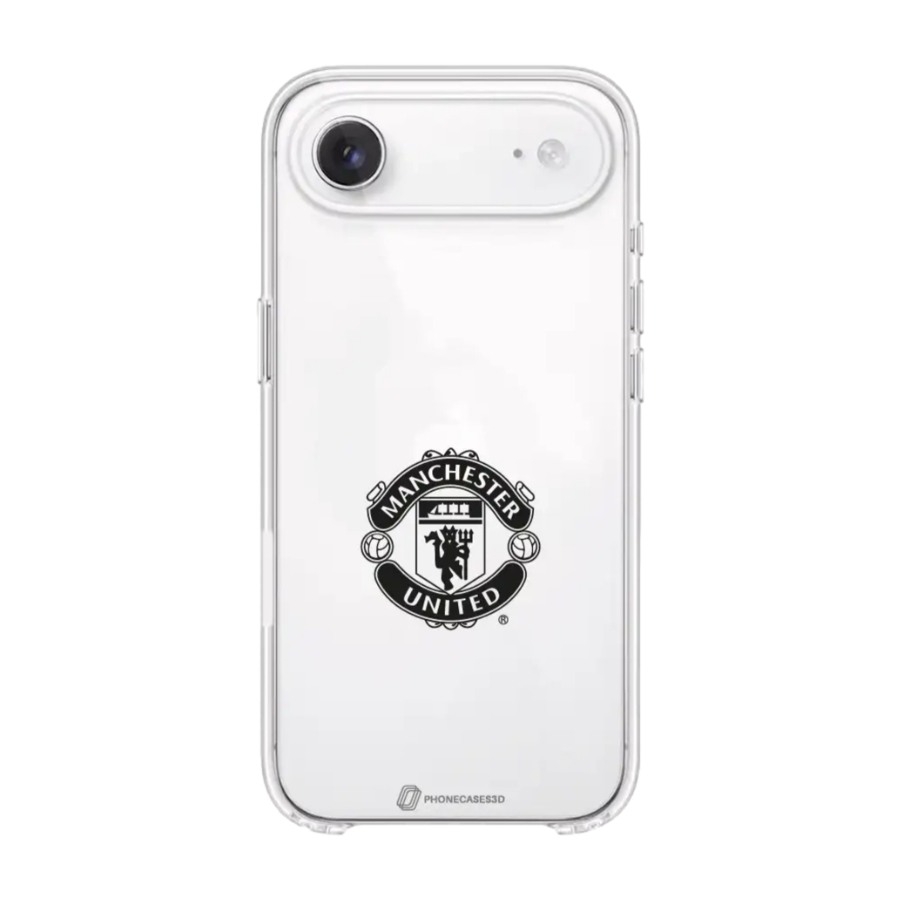 Phonecases3D iPhone Air Manchester United FC Clear case -mobilcover, hvid billede 1