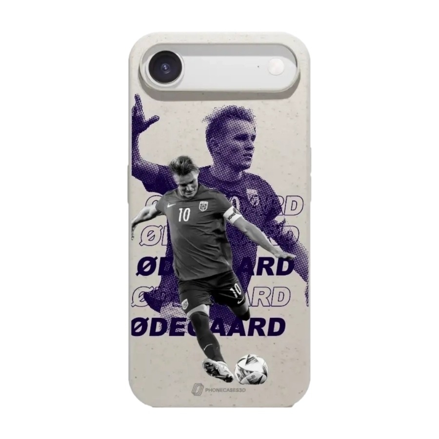 Phonecases3D iPhone Air Norges Fotballforbund Ødegaard komposterbart cover, hvid billede 1
