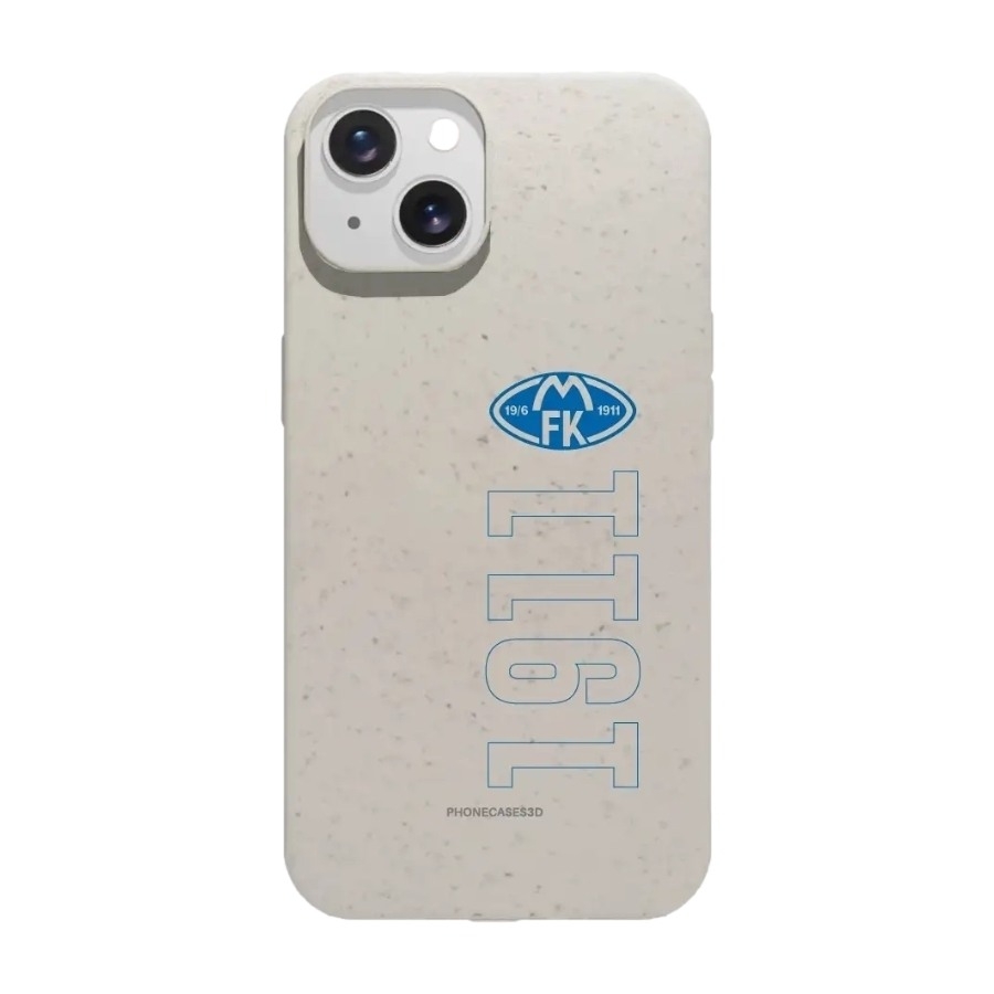 Phonecases3D iPhone 13 Molde FK komposterbart cover, hvid billede 1