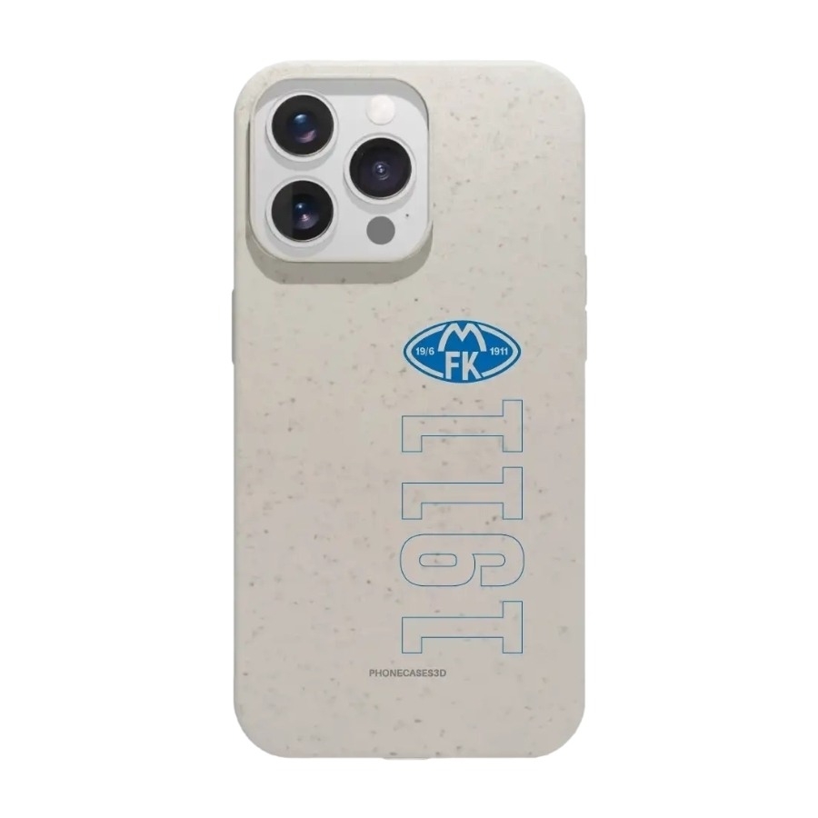 Phonecases3D iPhone 13 Pro Molde FK komposterbart cover, hvid billede 1