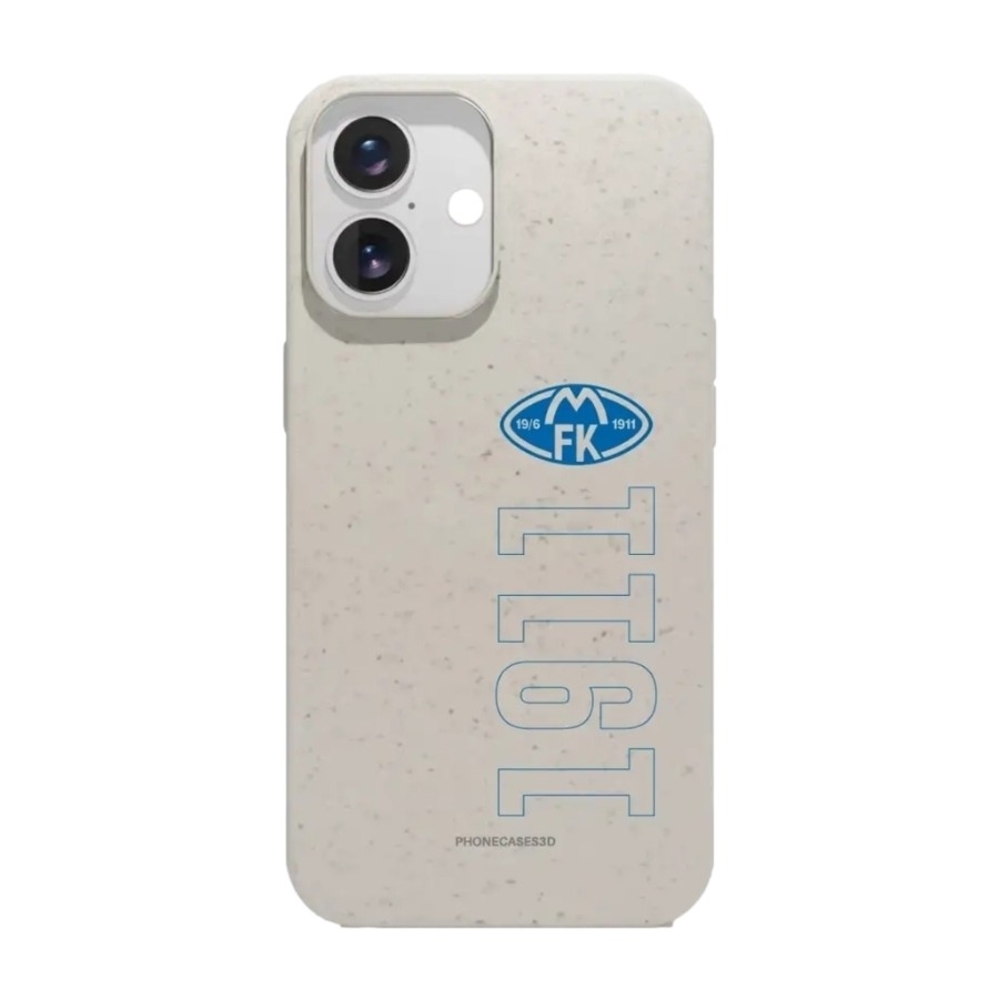 Phonecases3D iPhone 16 Molde FK komposterbart cover, hvid billede 1