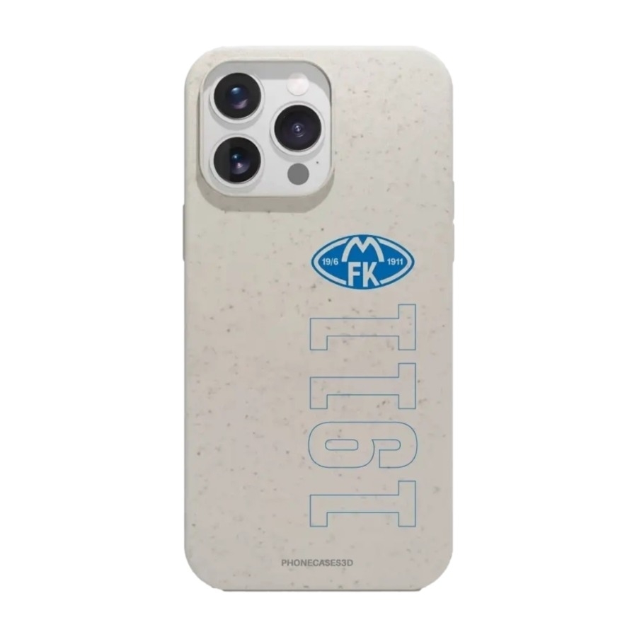 Phonecases3D iPhone 16 Pro Max Molde FK komposterbart cover, hvid billede 1
