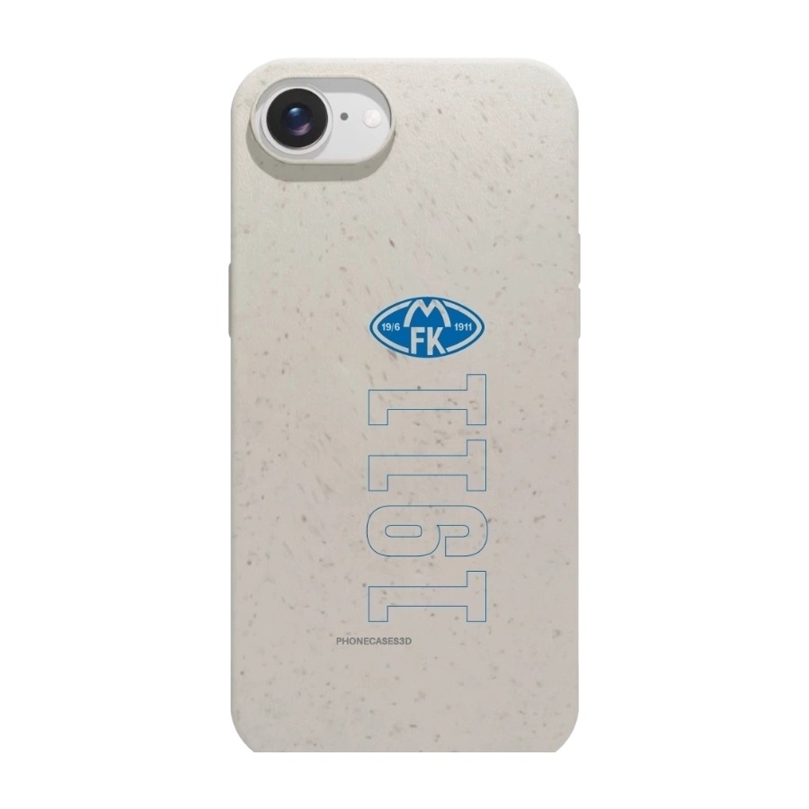 Phonecases3D iPhone 17e/16e Molde FK komposterbart cover, hvid billede 1