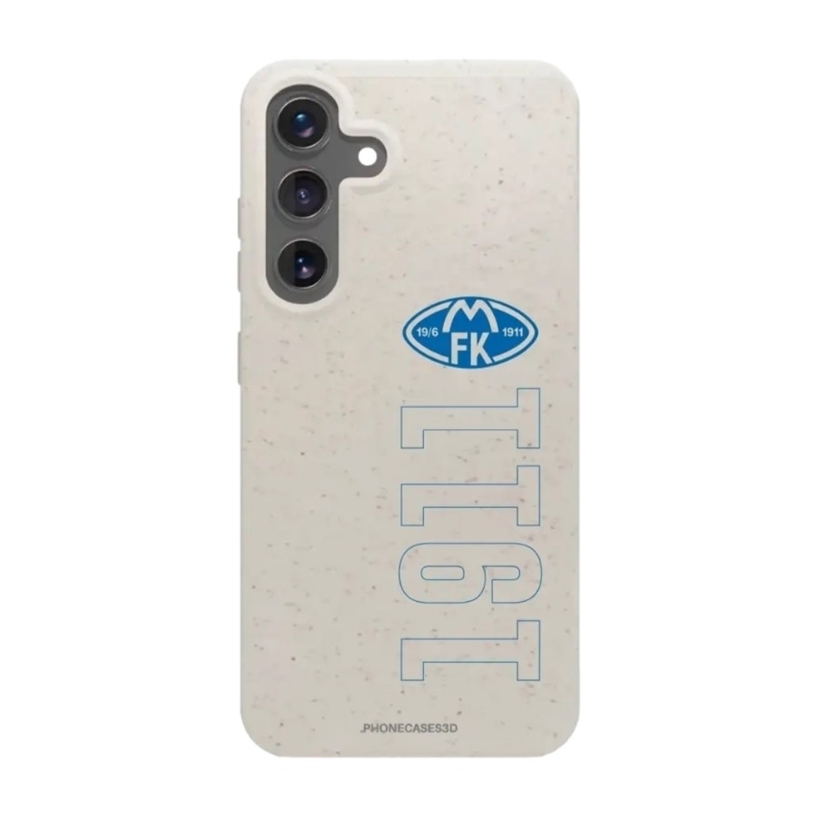 Phonecases3D Samsung Galaxy S25+ Molde FK komposterbart cover, hvid billede 1