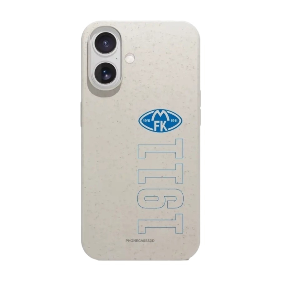 Phonecases3D iPhone 17 Molde FK komposterbart cover, hvid billede 1