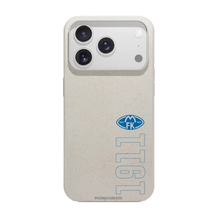 Phonecases3D iPhone 17 Pro Max Molde FK komposterbart cover, hvid billede 1