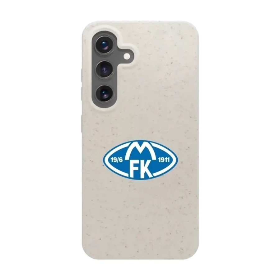 Phonecases3D Samsung Galaxy S25 Molde FK komposterbart cover, hvid billede 1