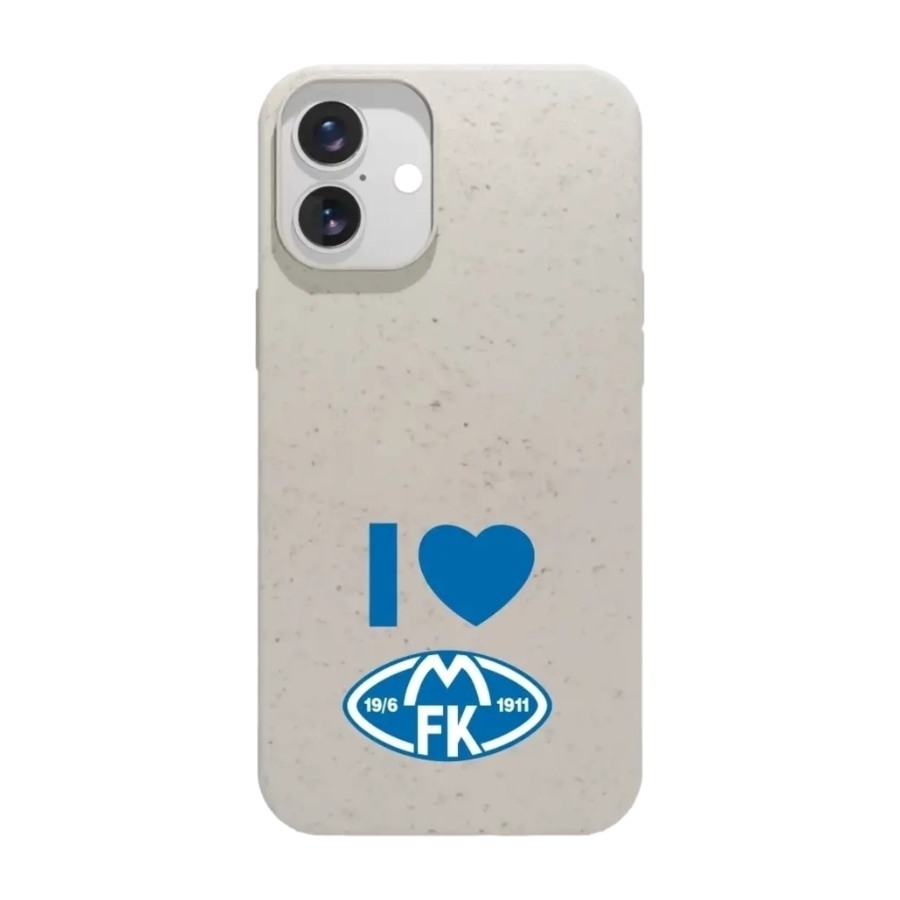 Phonecases3D iPhone 16 Plus Molde FK komposterbart cover, hvid billede 1