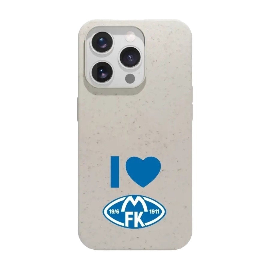 Phonecases3D iPhone 16 Pro Molde FK komposterbart cover, hvid billede 1