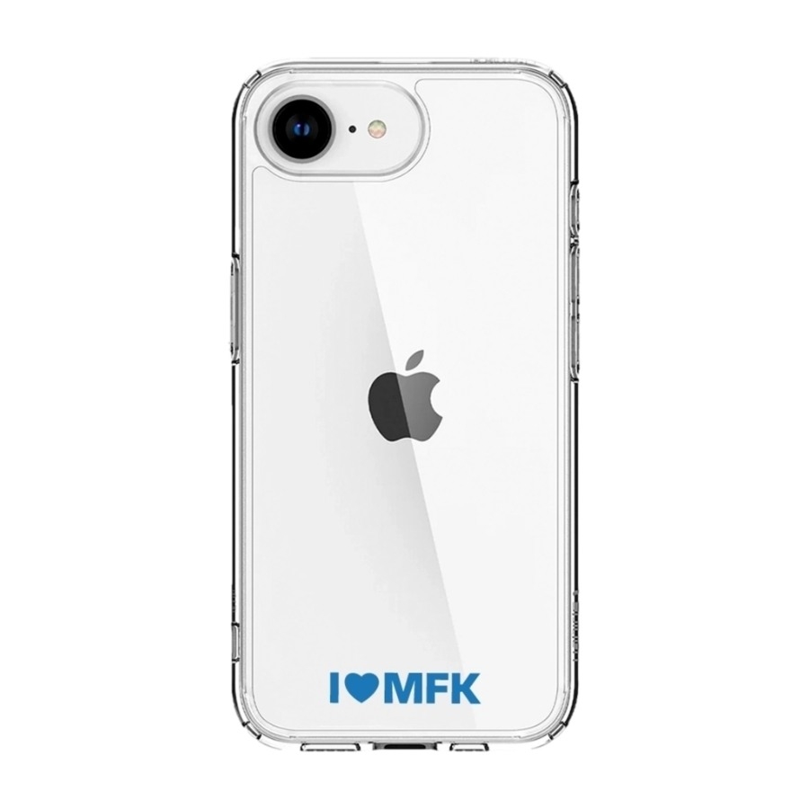 Phonecases3D iPhone 17e/16e Molde FK Clear case -mobilcover, hvid billede 1