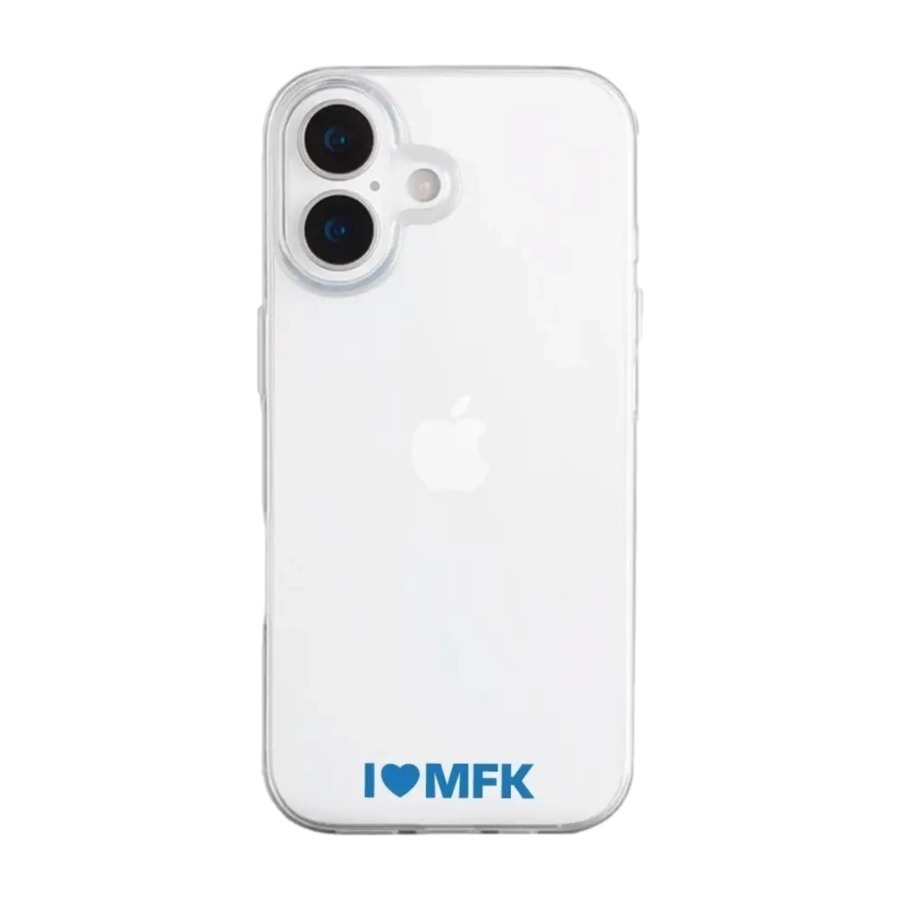 Phonecases3D iPhone 17 Molde FK Clear case -mobilcover, hvid billede 1