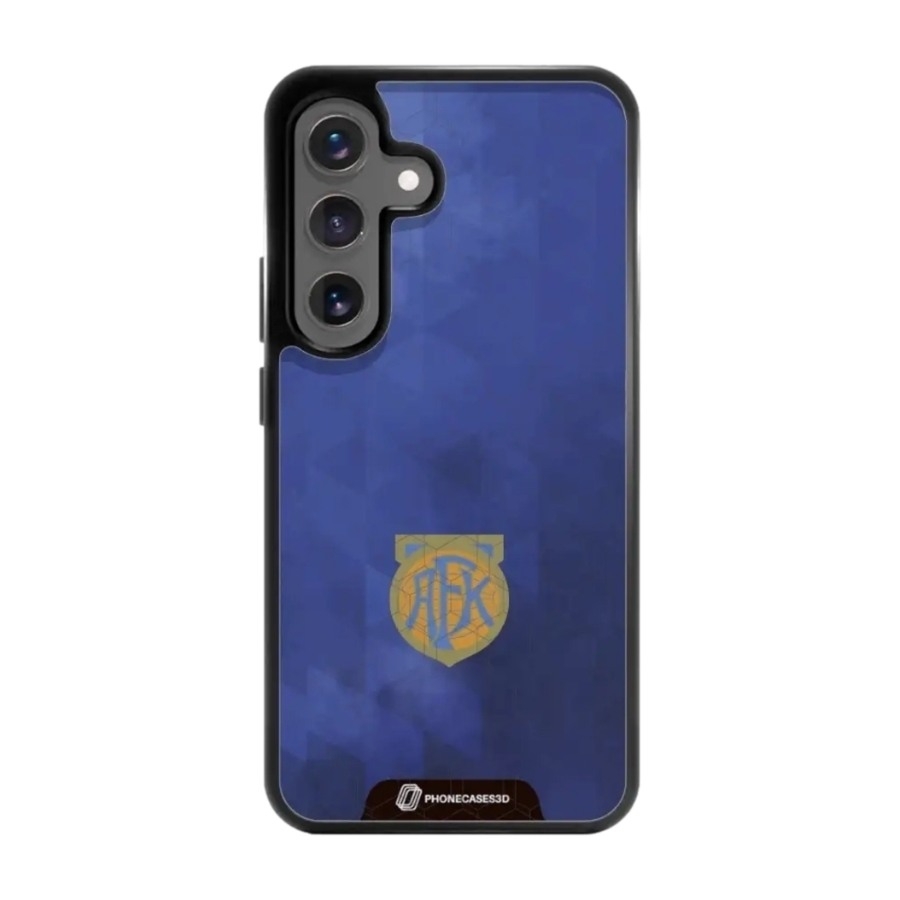 Phonecases3D Samsung Galaxy S25 Aalesunds FK 3D mobilcover, sort billede 1