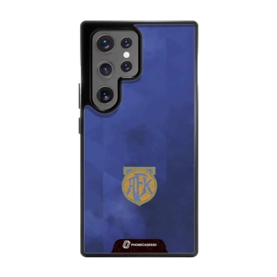 Phonecases3D Samsung Galaxy S25+ Aalesunds FK 3D mobilcover, sort billede 1
