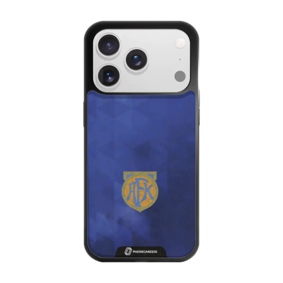 Phonecases3D iPhone 17 Pro Max Aalesunds FK 3D mobilcover, sort billede 1