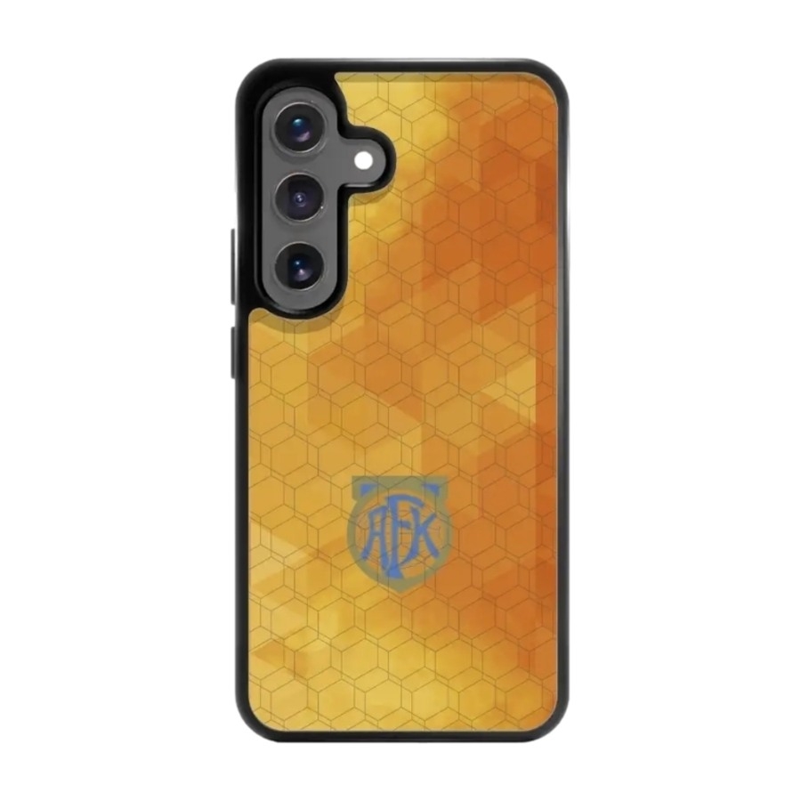 Phonecases3D Samsung Galaxy S25 Aalesunds FK 3D mobilcover, sort billede 1