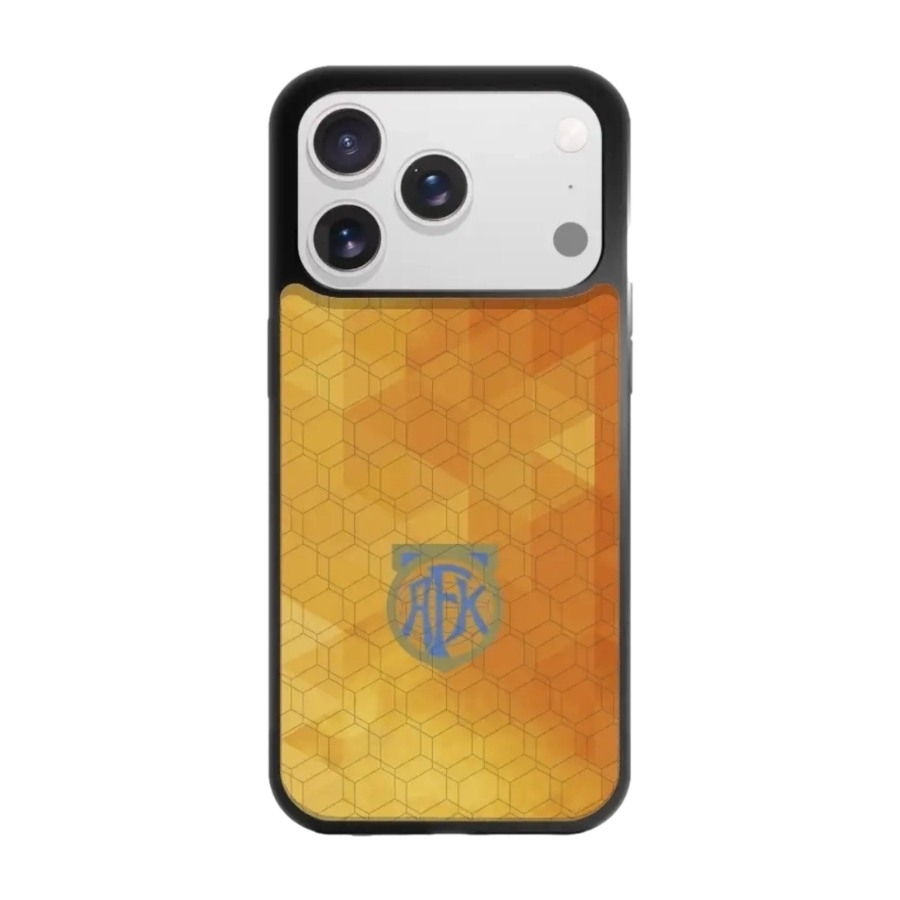 Phonecases3D iPhone 17 Pro Aalesunds FK 3D mobilcover, sort billede 1
