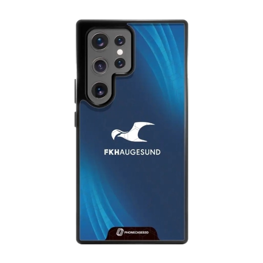 Phonecases3D Samsung Galaxy S25+ FK Haugesund 3D mobilcover, sort billede 1