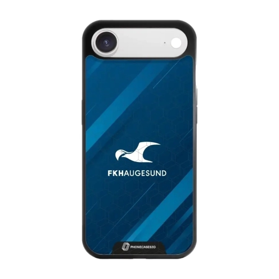 Phonecases3D iPhone Air FK Haugesund 3D mobilcover, sort billede 1