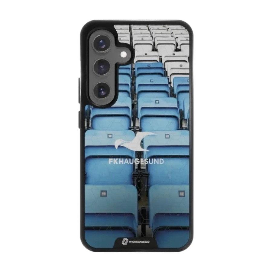 Phonecases3D Samsung Galaxy S25 FK Haugesund 3D mobilcover, sort billede 1