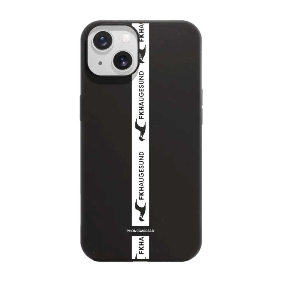 Phonecases3D iPhone 13 FK Haugesund komposterbart cover, sort billede 1