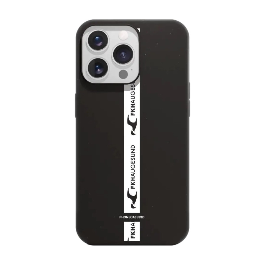 Phonecases3D iPhone 13 Pro FK Haugesund komposterbart cover, sort billede 1