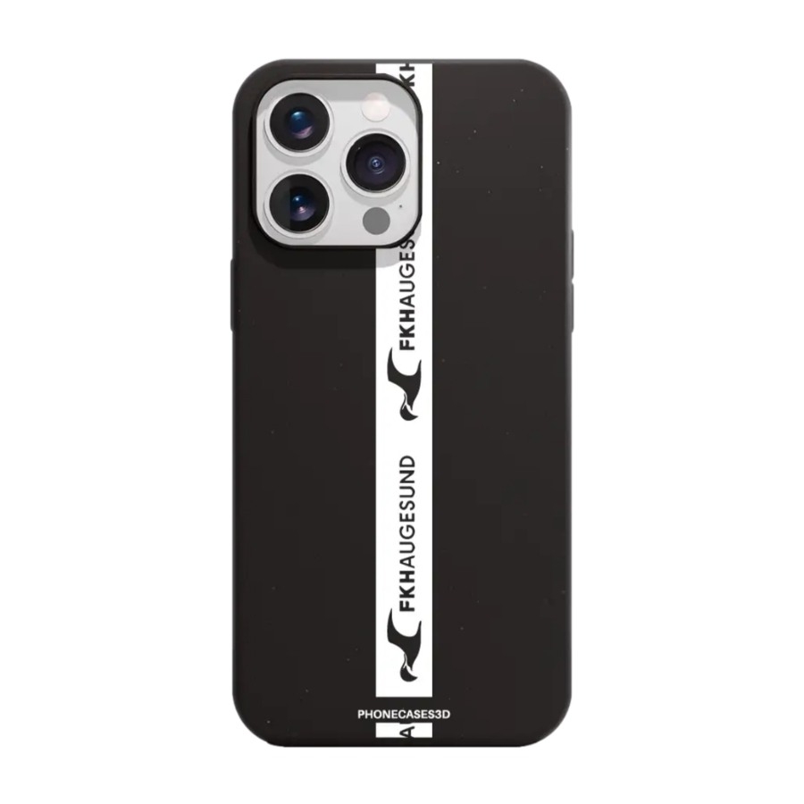 Phonecases3D iPhone 16 Pro Max FK Haugesund komposterbart cover, sort billede 1