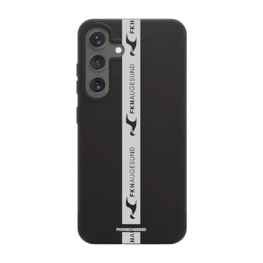 Phonecases3D Samsung Galaxy S25+ FK Haugesund komposterbart cover, sort billede 1