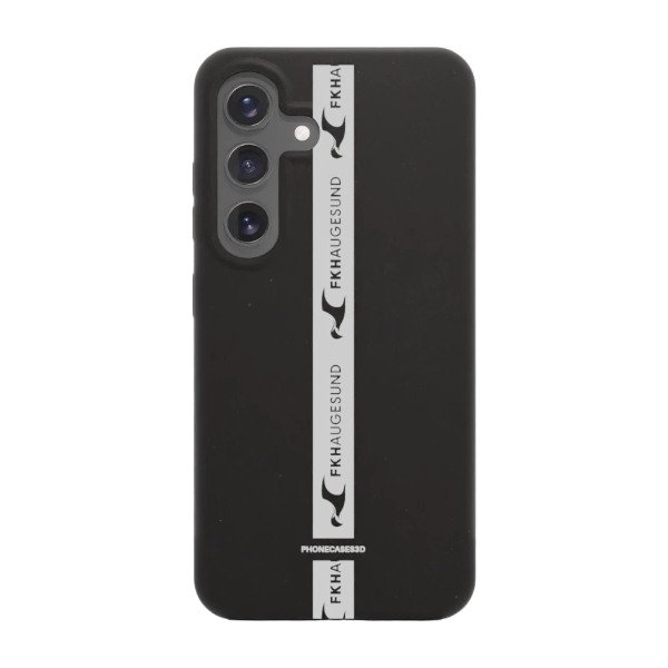 Phonecases3D Samsung Galaxy S25 FK Haugesund komposterbart cover, sort billede 1
