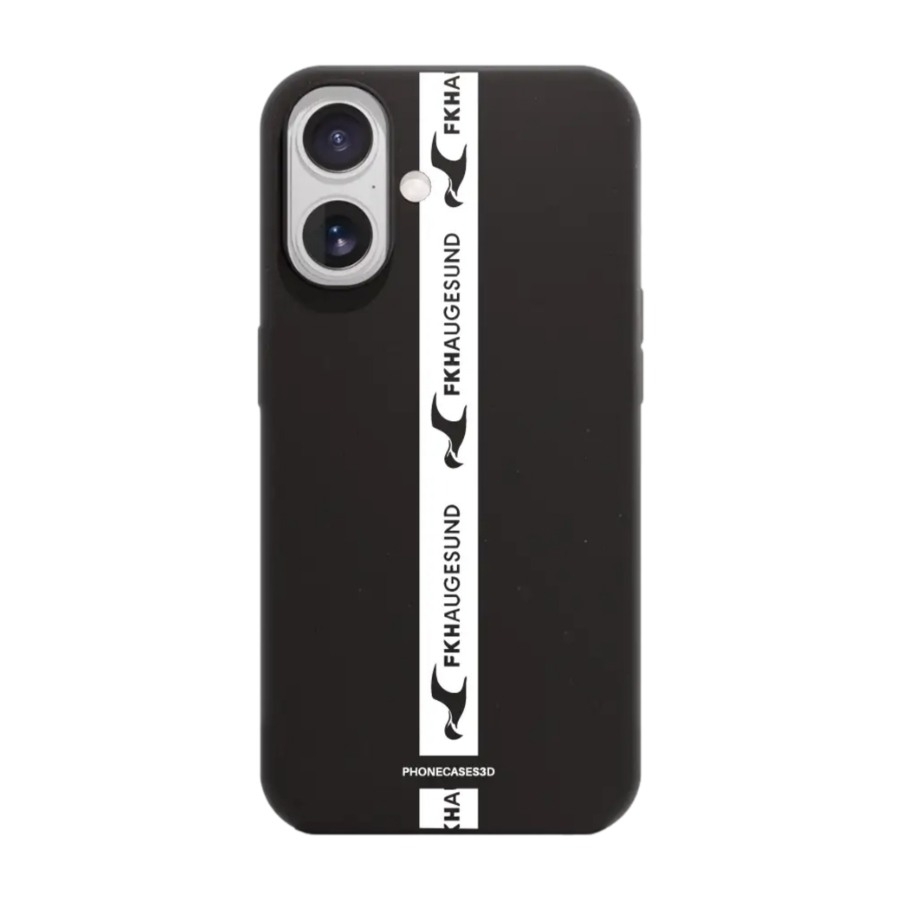 Phonecases3D iPhone 17 FK Haugesund komposterbart cover, sort billede 1