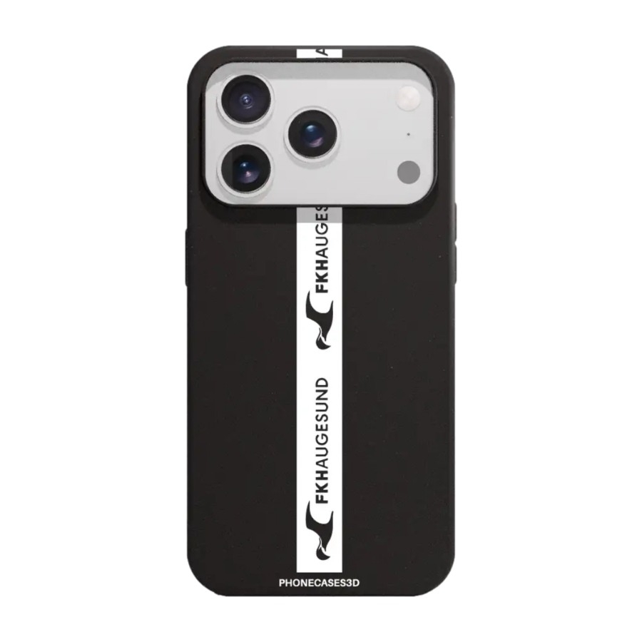 Phonecases3D iPhone 17 Pro Max FK Haugesund komposterbart cover, sort billede 1