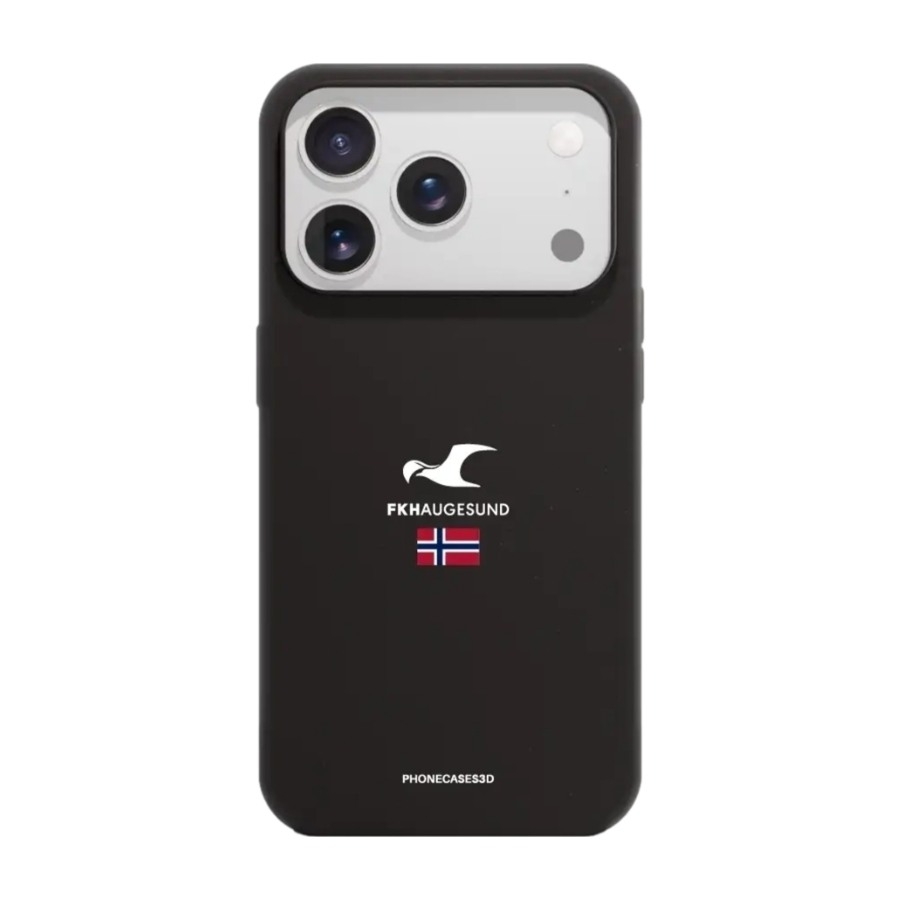 Phonecases3D iPhone 17 Pro FK Haugesund komposterbart cover, sort billede 1