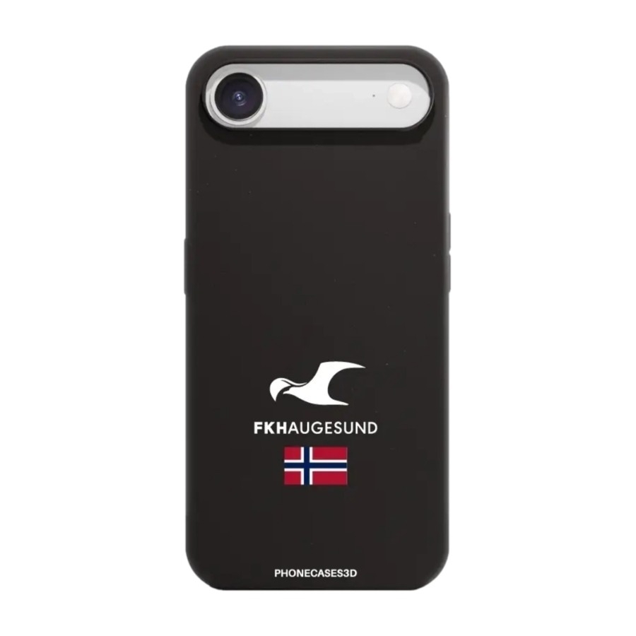 Phonecases3D iPhone Air FK Haugesund komposterbart cover, sort billede 1