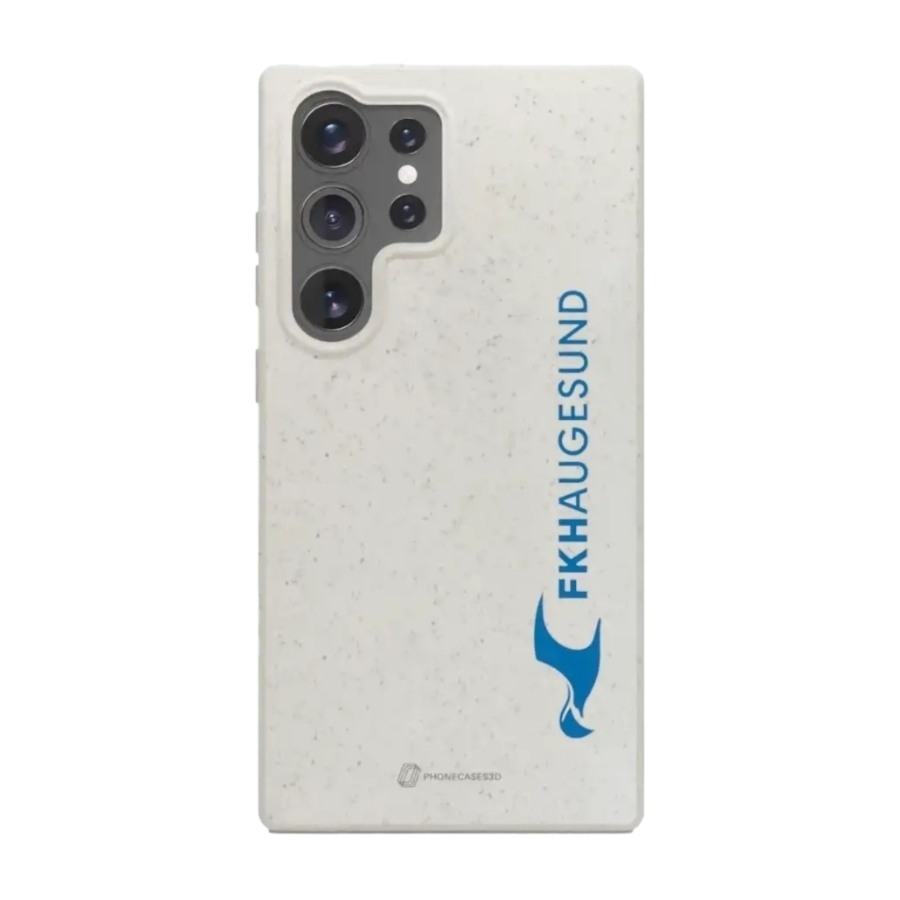 Phonecases3D Samsung Galaxy S25 Ultra FK Haugesund komposterbart cover, hvid billede 1