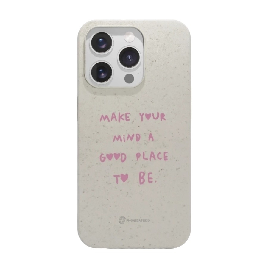 Phonecases3D iPhone 15 Pro Martine Halvorsen komposterbart cover, hvid billede 1