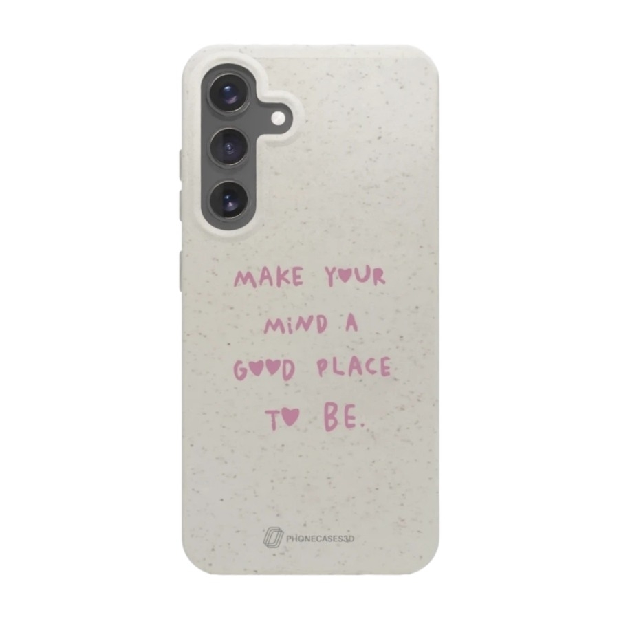 Phonecases3D Samsung Galaxy S25+ Martine Halvorsen komposterbart cover, hvid billede 1