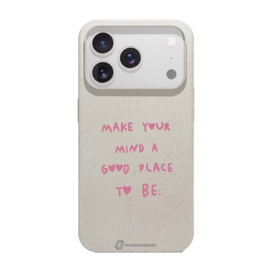 Phonecases3D iPhone 17 Pro Martine Halvorsen komposterbart cover, hvid billede 1