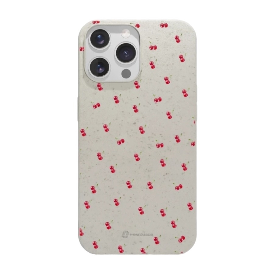 Phonecases3D iPhone 14 Pro Martine Halvorsen komposterbart cover, hvid billede 1